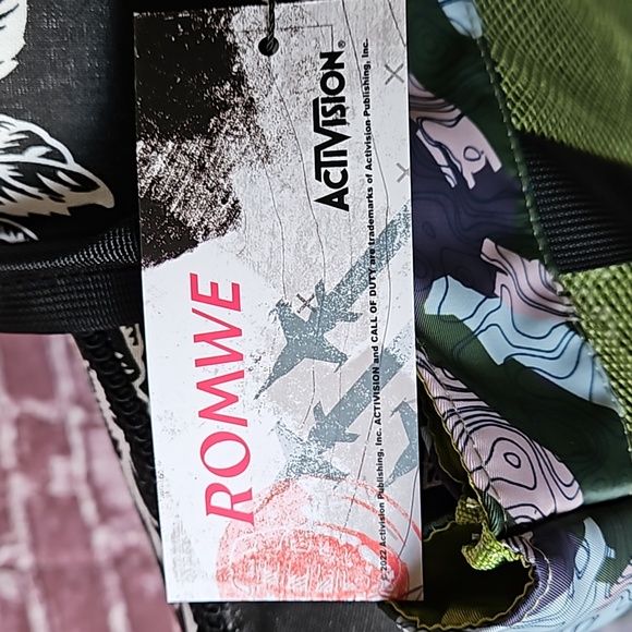 Romwe Activision Call of Duty Tote NWT - Picture 5 of 9